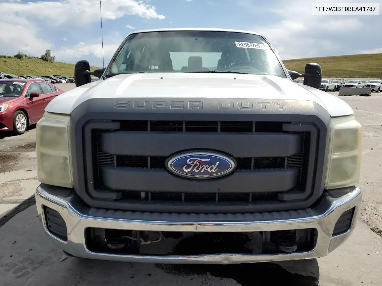 2011 Ford F350 Super Duty VIN: 1FT7W3BT0BEA41787 Lot: 62954785