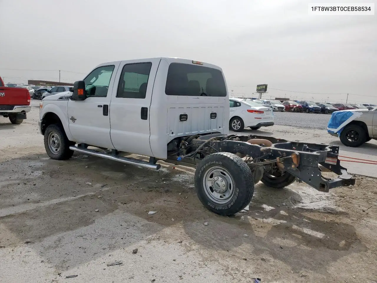 2012 Ford F350 Super Duty VIN: 1FT8W3BT0CEB58534 Lot: 50963035