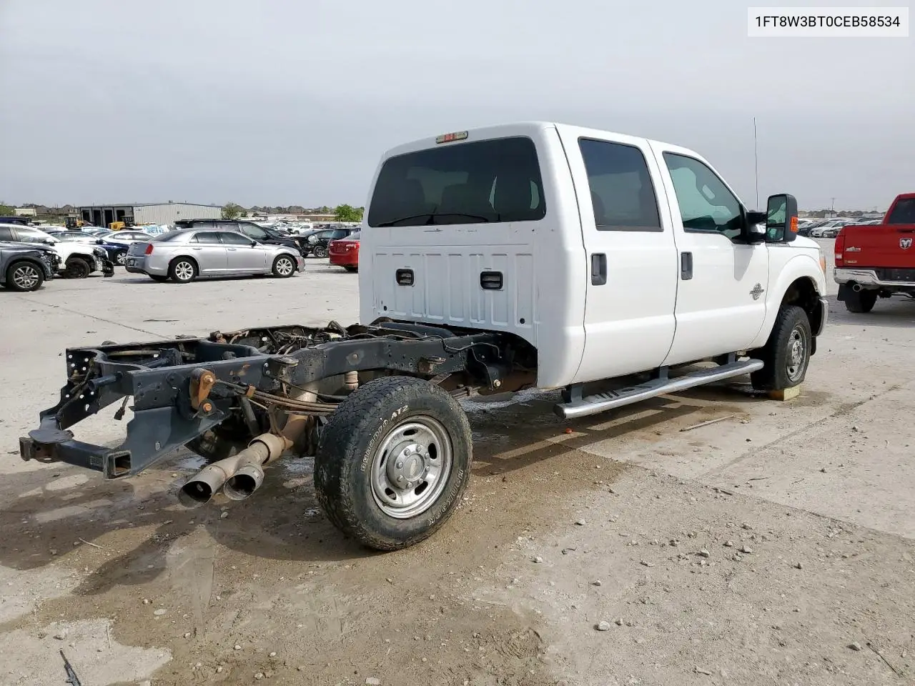 2012 Ford F350 Super Duty VIN: 1FT8W3BT0CEB58534 Lot: 50963035