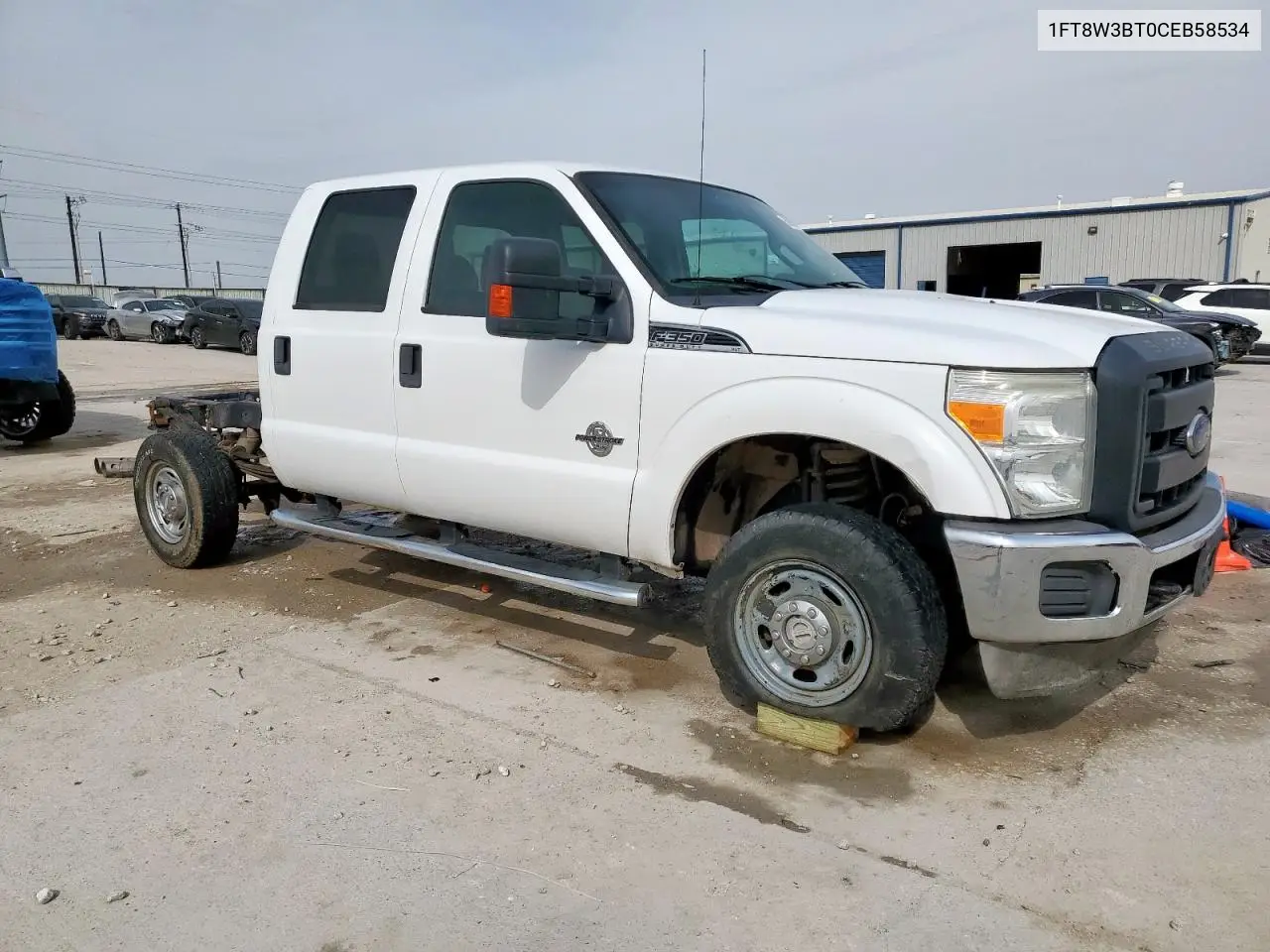 2012 Ford F350 Super Duty VIN: 1FT8W3BT0CEB58534 Lot: 50963035