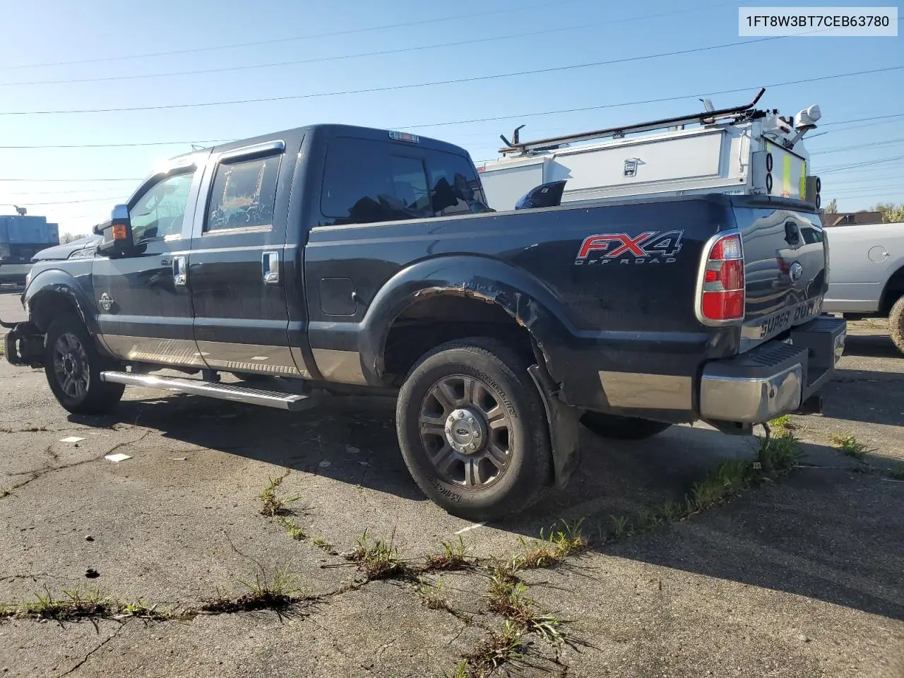 2012 Ford F350 Super Duty VIN: 1FT8W3BT7CEB63780 Lot: 54725715
