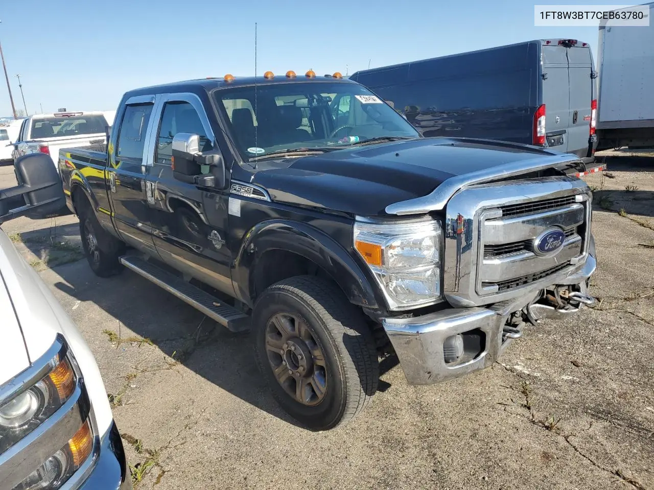 2012 Ford F350 Super Duty VIN: 1FT8W3BT7CEB63780 Lot: 54725715