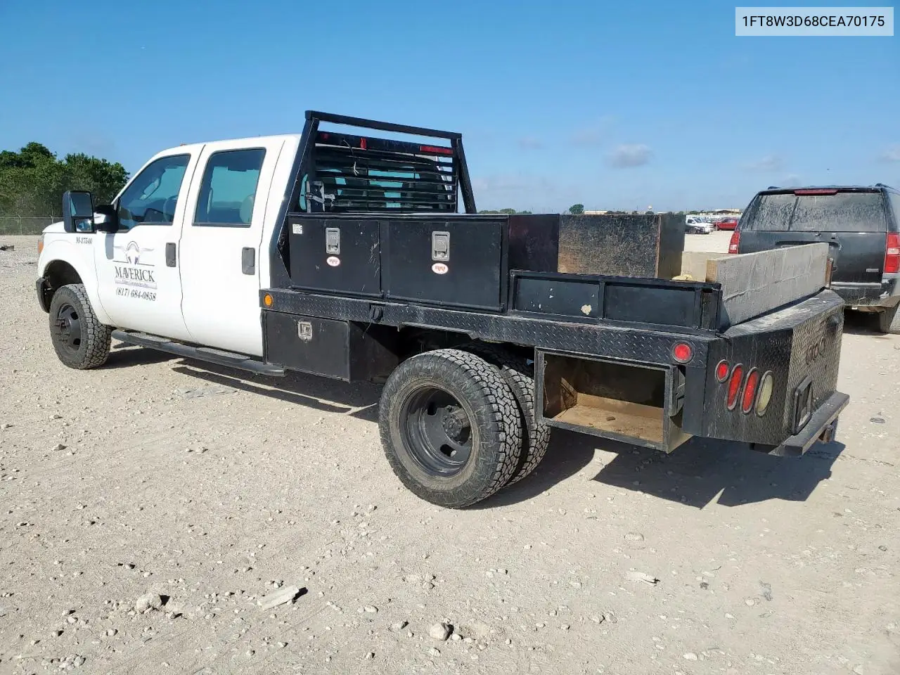 2012 Ford F350 Super Duty VIN: 1FT8W3D68CEA70175 Lot: 62771095
