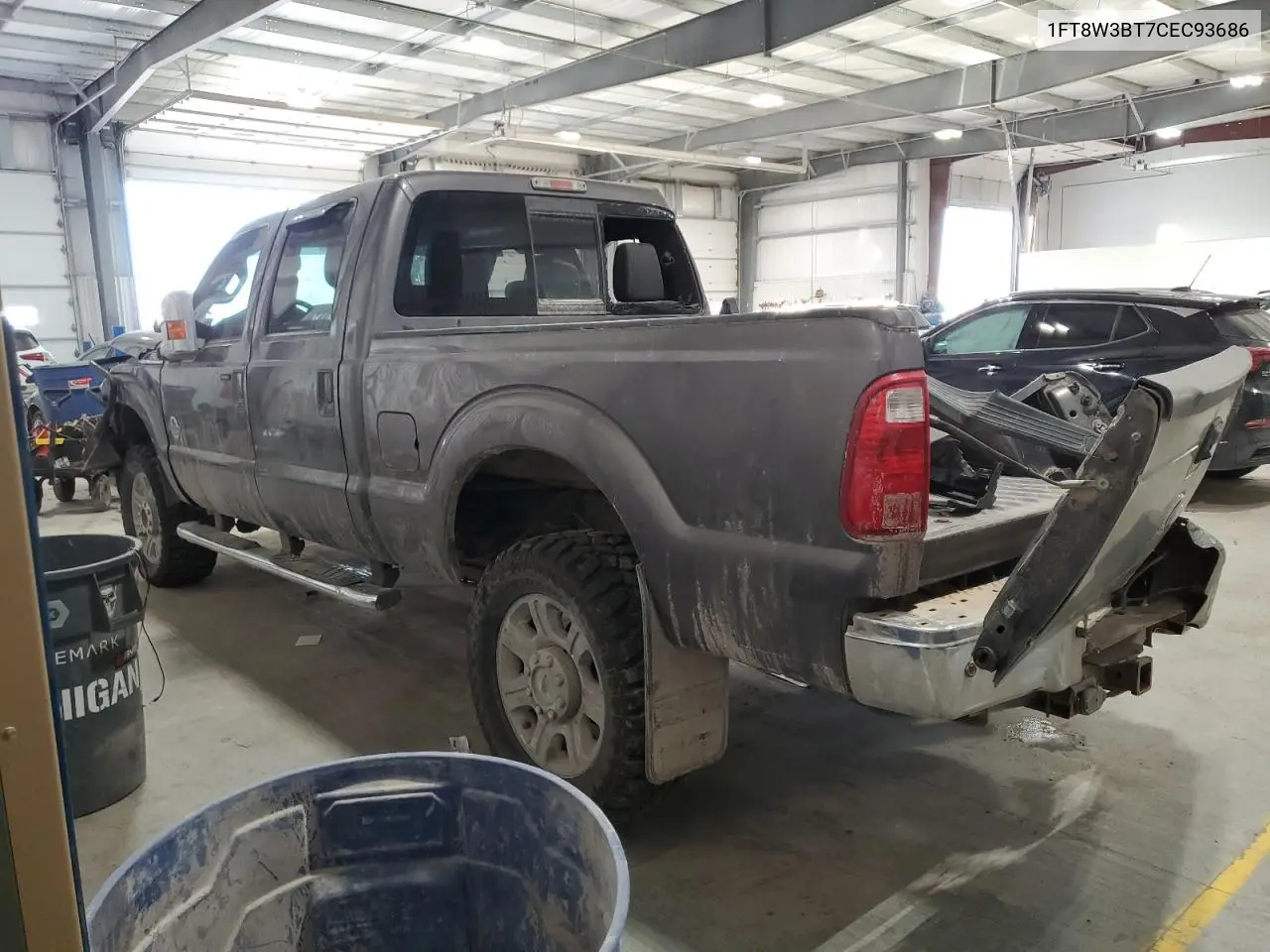 2012 Ford F350 Super Duty VIN: 1FT8W3BT7CEC93686 Lot: 88007855