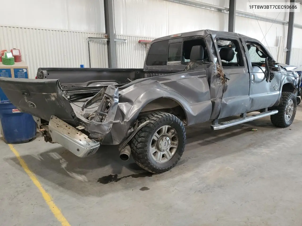 2012 Ford F350 Super Duty VIN: 1FT8W3BT7CEC93686 Lot: 88007855