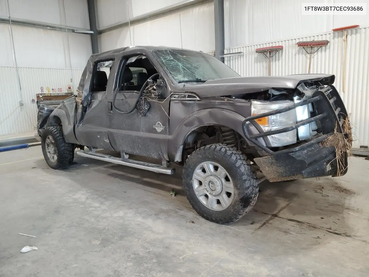 2012 Ford F350 Super Duty VIN: 1FT8W3BT7CEC93686 Lot: 88007855