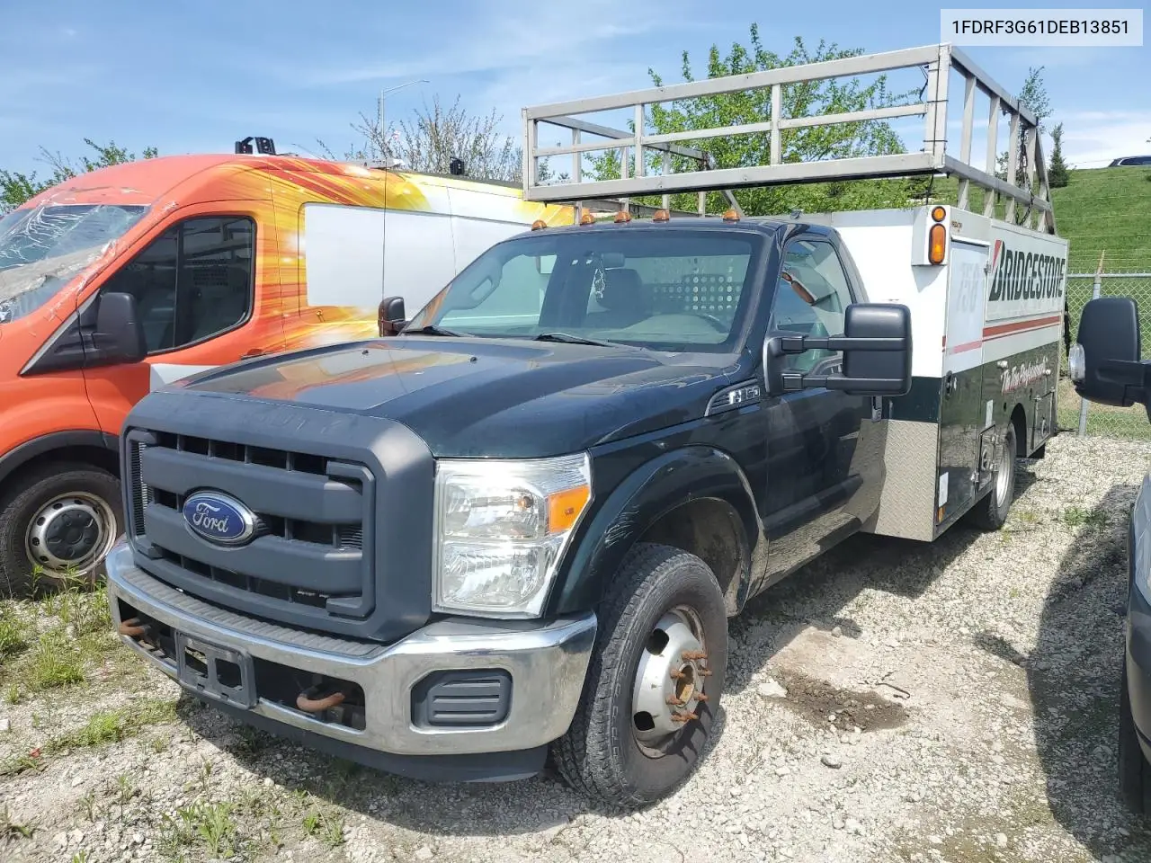 2013 Ford F350 Super Duty VIN: 1FDRF3G61DEB13851 Lot: 56272035