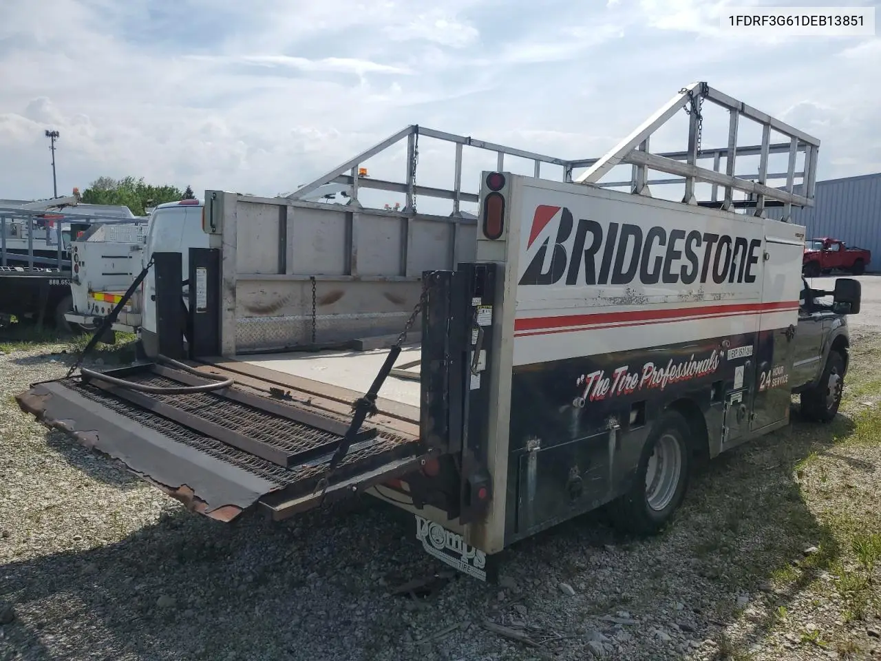 2013 Ford F350 Super Duty VIN: 1FDRF3G61DEB13851 Lot: 56272035