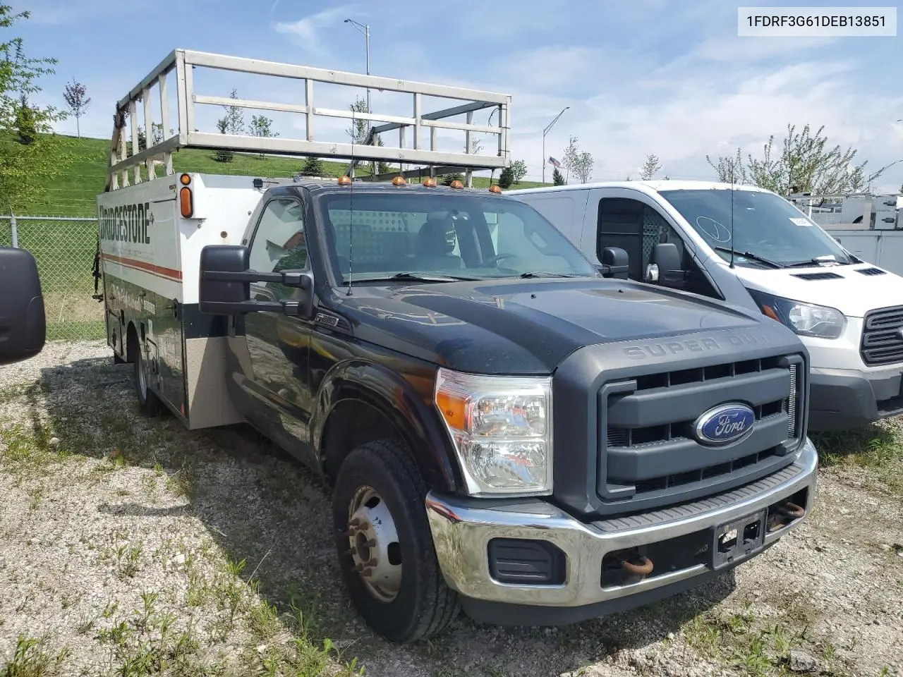2013 Ford F350 Super Duty VIN: 1FDRF3G61DEB13851 Lot: 56272035