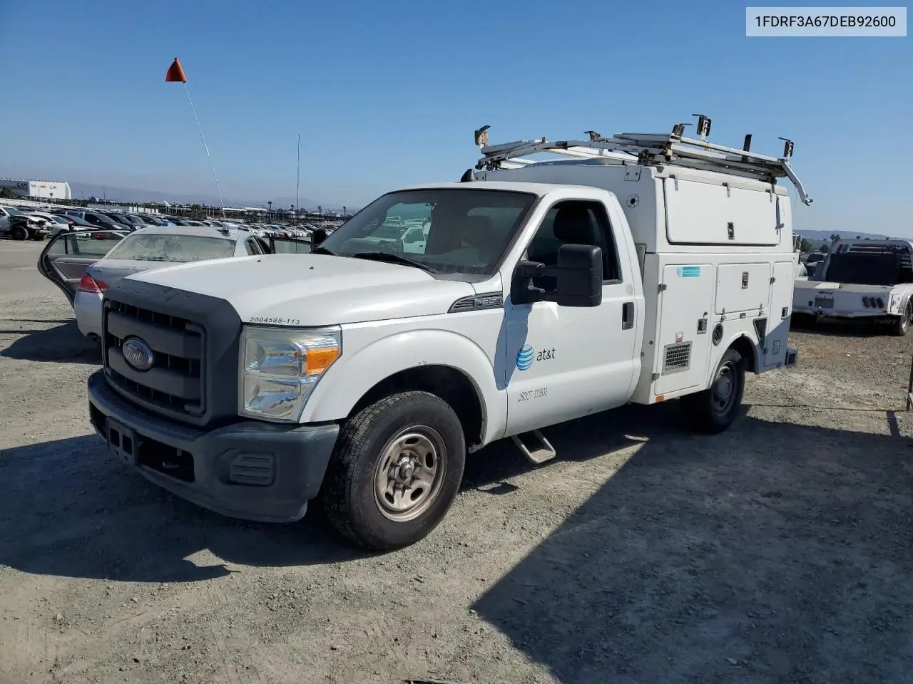 2013 Ford F350 Super Duty VIN: 1FDRF3A67DEB92600 Lot: 62467015