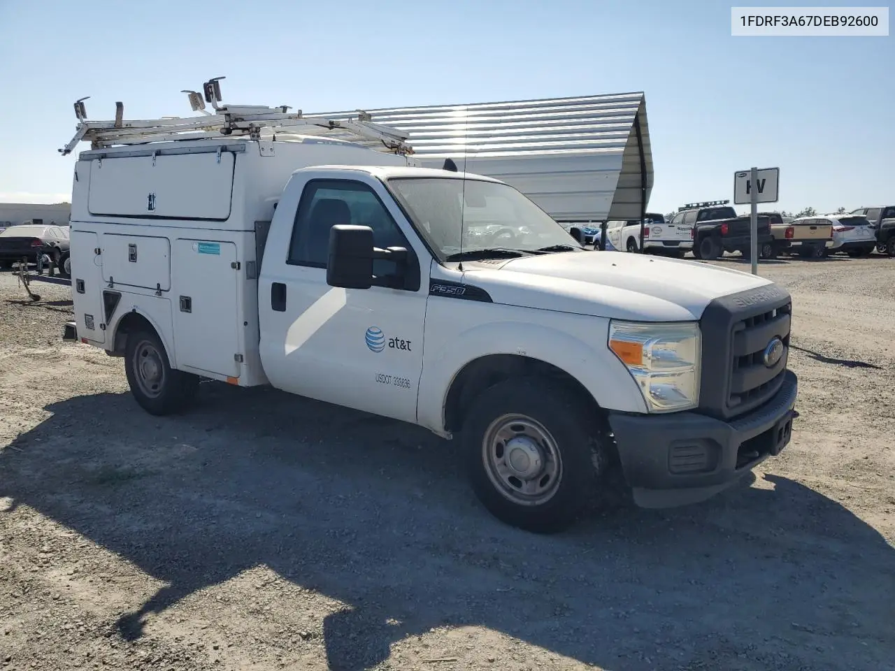 2013 Ford F350 Super Duty VIN: 1FDRF3A67DEB92600 Lot: 62467015