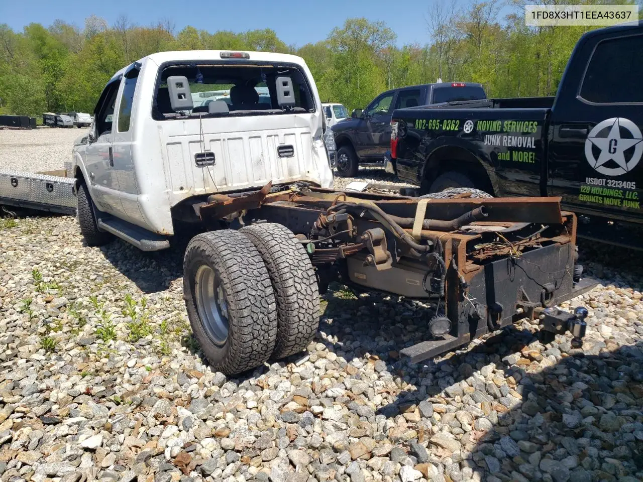 2014 Ford F350 Super Duty VIN: 1FD8X3HT1EEA43637 Lot: 55775595