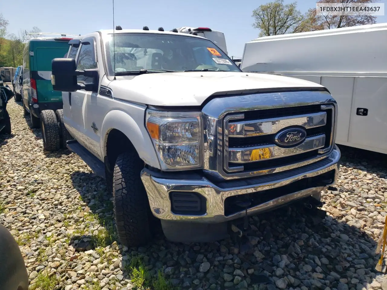 2014 Ford F350 Super Duty VIN: 1FD8X3HT1EEA43637 Lot: 55775595