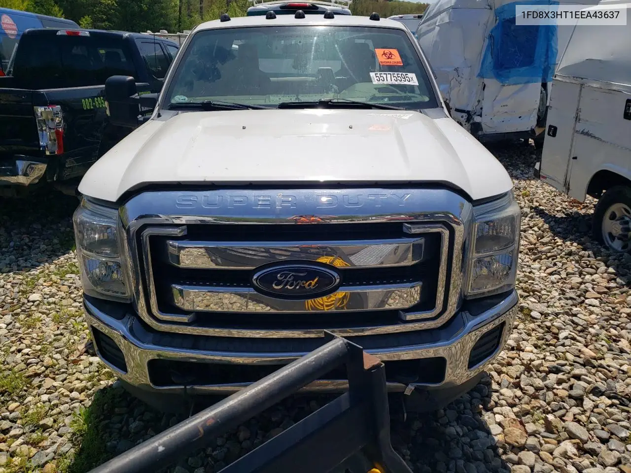 2014 Ford F350 Super Duty VIN: 1FD8X3HT1EEA43637 Lot: 55775595