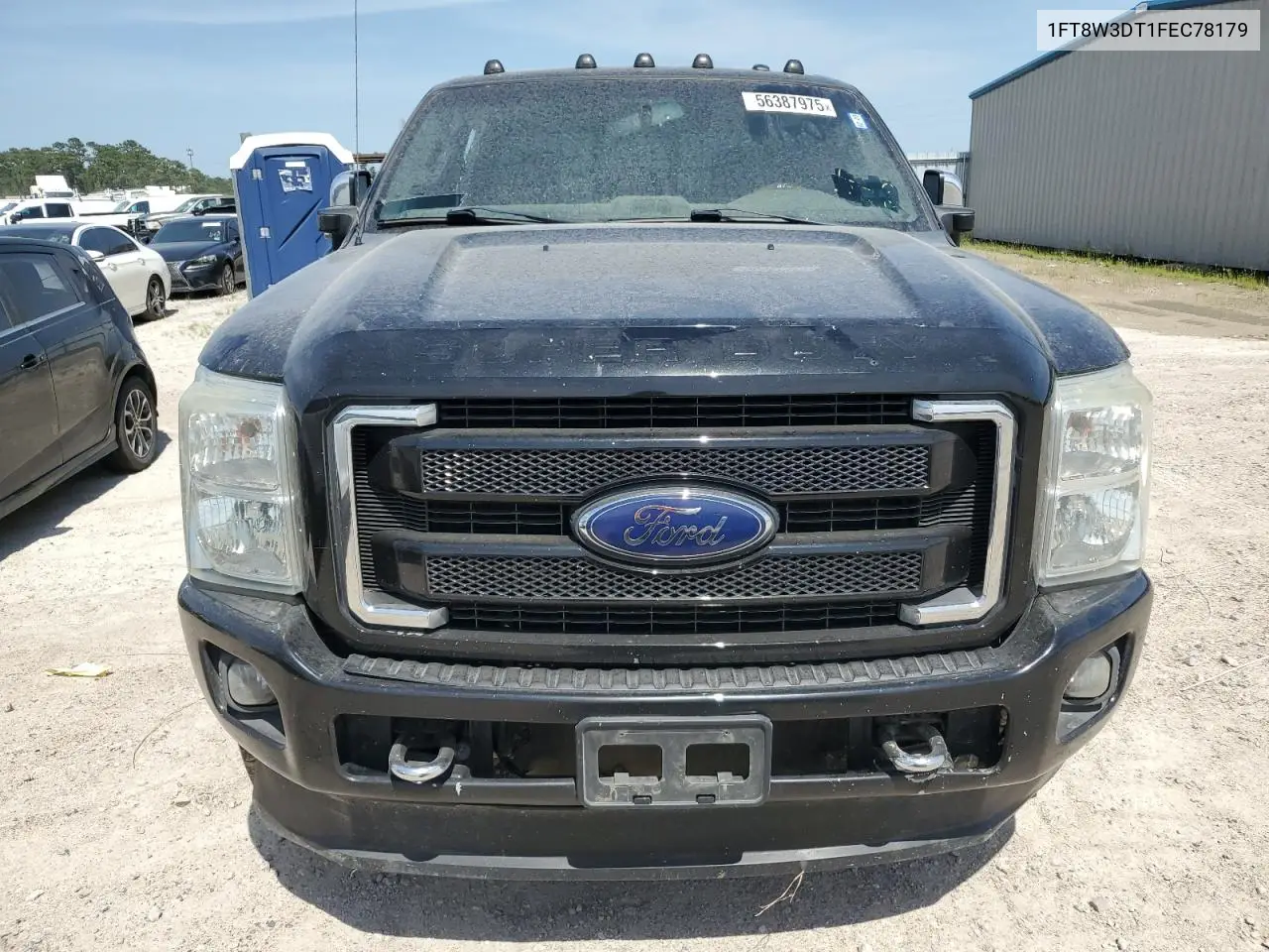 2015 Ford F350 Super Duty VIN: 1FT8W3DT1FEC78179 Lot: 56387975