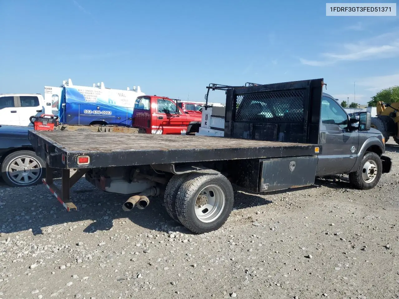 2015 Ford F350 Super Duty VIN: 1FDRF3GT3FED51371 Lot: 56567735