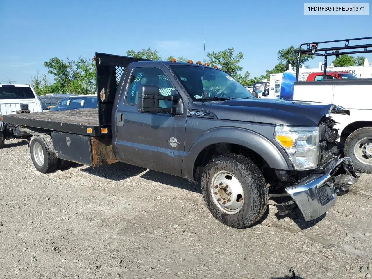 2015 Ford F350 Super Duty VIN: 1FDRF3GT3FED51371 Lot: 56567735