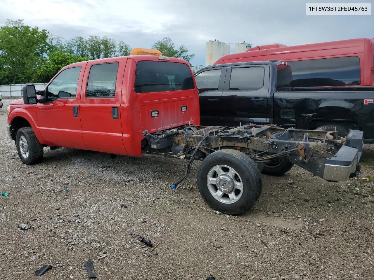 2015 Ford F350 Super Duty VIN: 1FT8W3BT2FED45763 Lot: 56624525