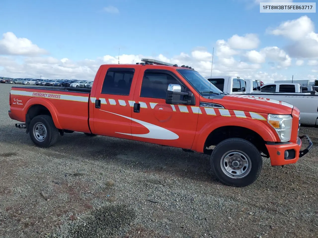 2015 Ford F350 Super Duty VIN: 1FT8W3BT5FEB63717 Lot: 56717175