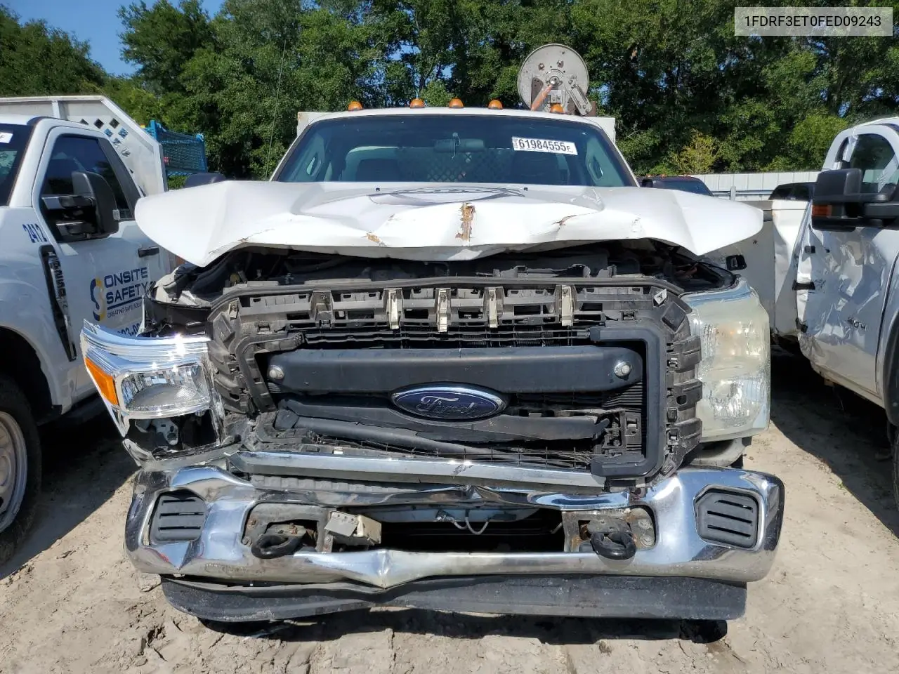 2015 Ford F350 Super Duty VIN: 1FDRF3ET0FED09243 Lot: 61984555