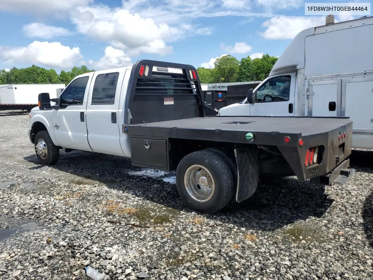 2016 Ford F350 Super Duty VIN: 1FD8W3HT0GEB44464 Lot: 56953775
