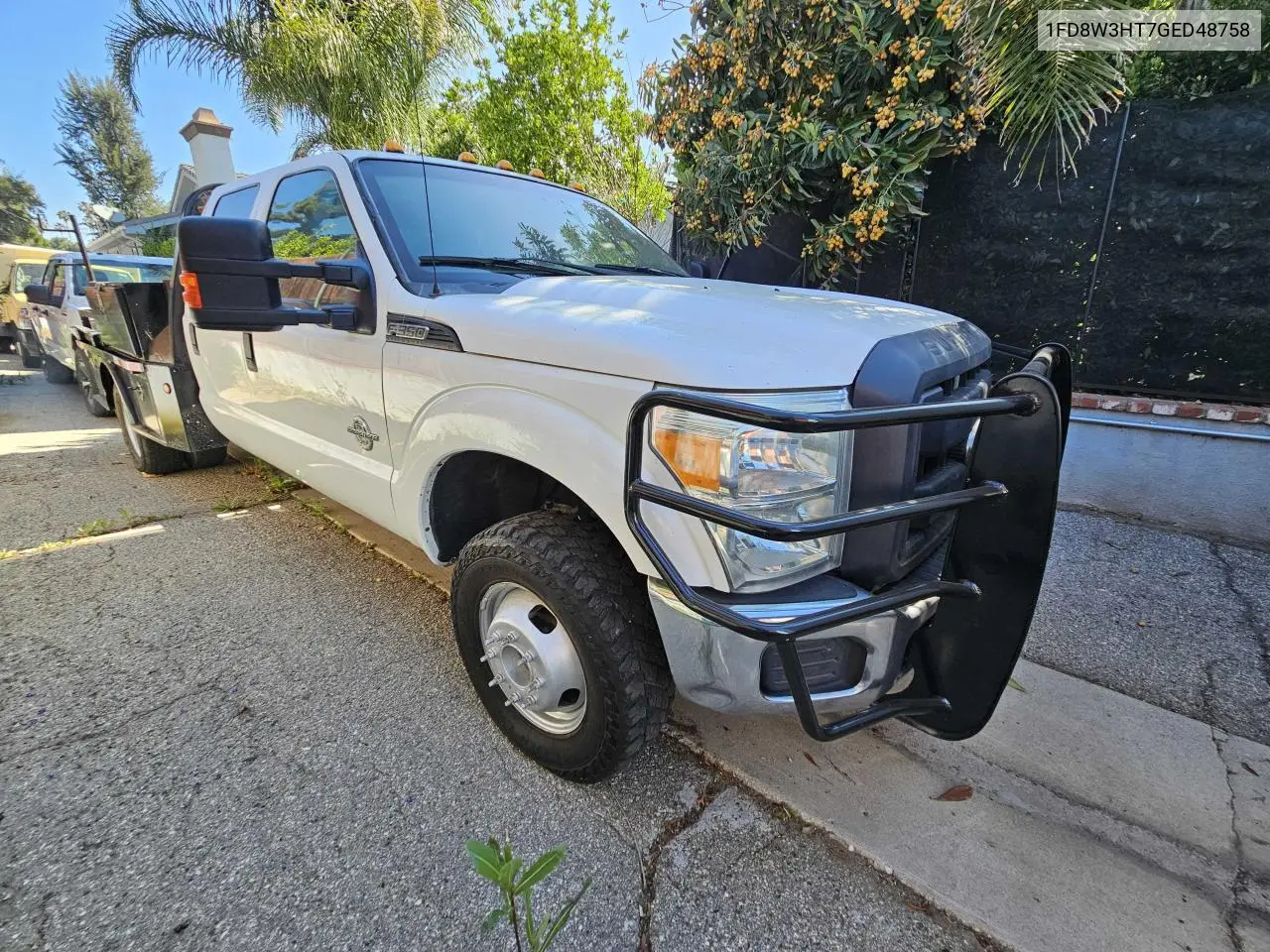 2016 Ford F350 Super Duty VIN: 1FD8W3HT7GED48758 Lot: 63124015