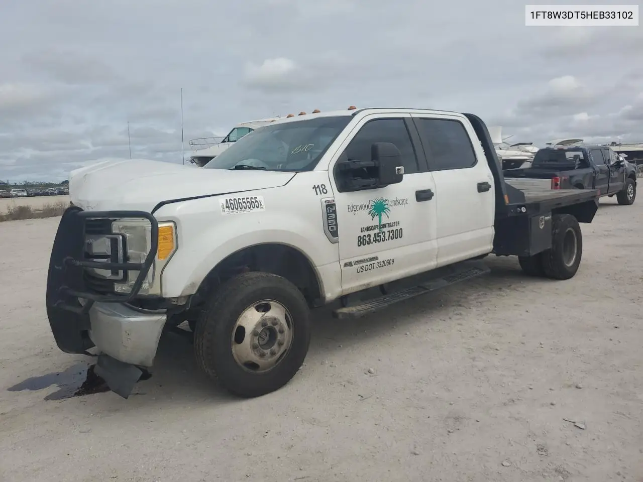 2017 Ford F350 Super Duty VIN: 1FT8W3DT5HEB33102 Lot: 46065565