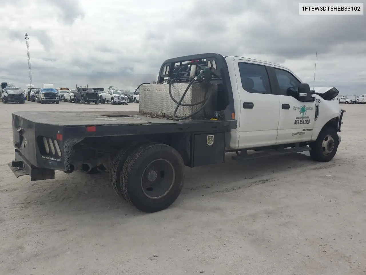 2017 Ford F350 Super Duty VIN: 1FT8W3DT5HEB33102 Lot: 46065565