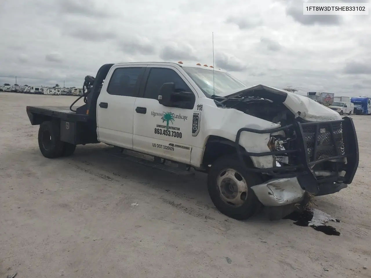 2017 Ford F350 Super Duty VIN: 1FT8W3DT5HEB33102 Lot: 46065565
