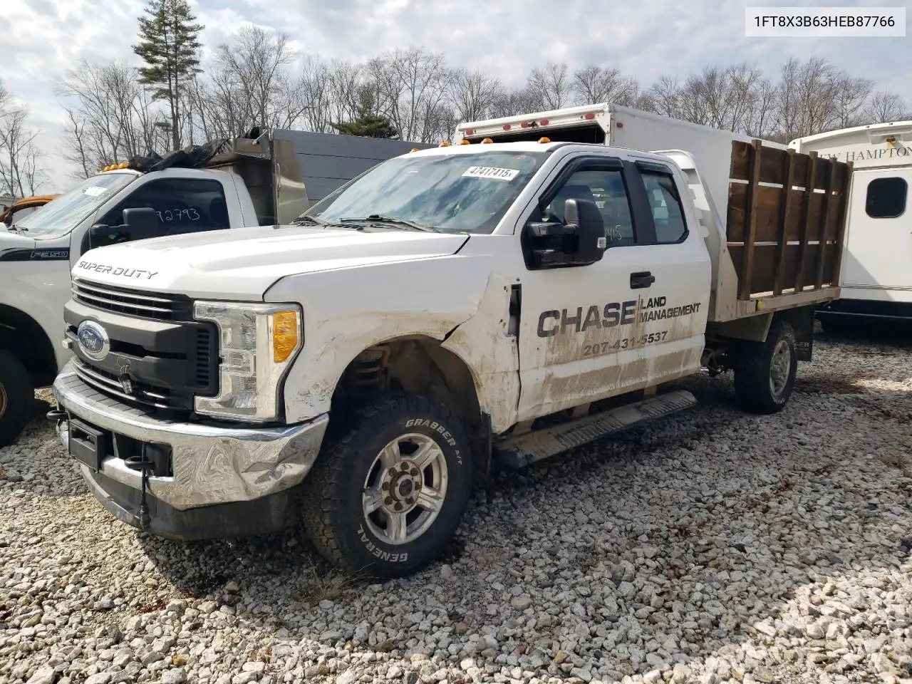 2017 Ford F350 Super Duty VIN: 1FT8X3B63HEB87766 Lot: 47417415