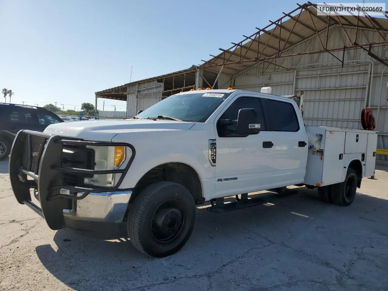 2017 Ford F350 Super Duty VIN: 1FD8W3HTXHEC20662 Lot: 57030315