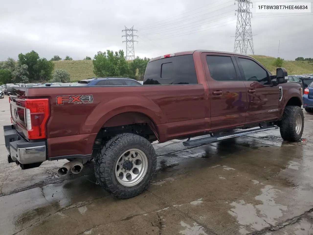 2017 Ford F350 Super Duty VIN: 1FT8W3BT7HEE46834 Lot: 59903785