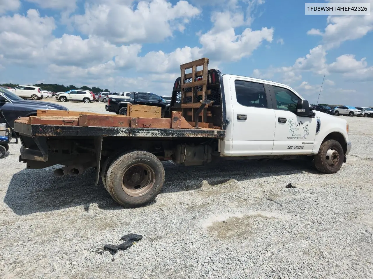 2017 Ford F350 Super Duty VIN: 1FD8W3HT4HEF42326 Lot: 61711135