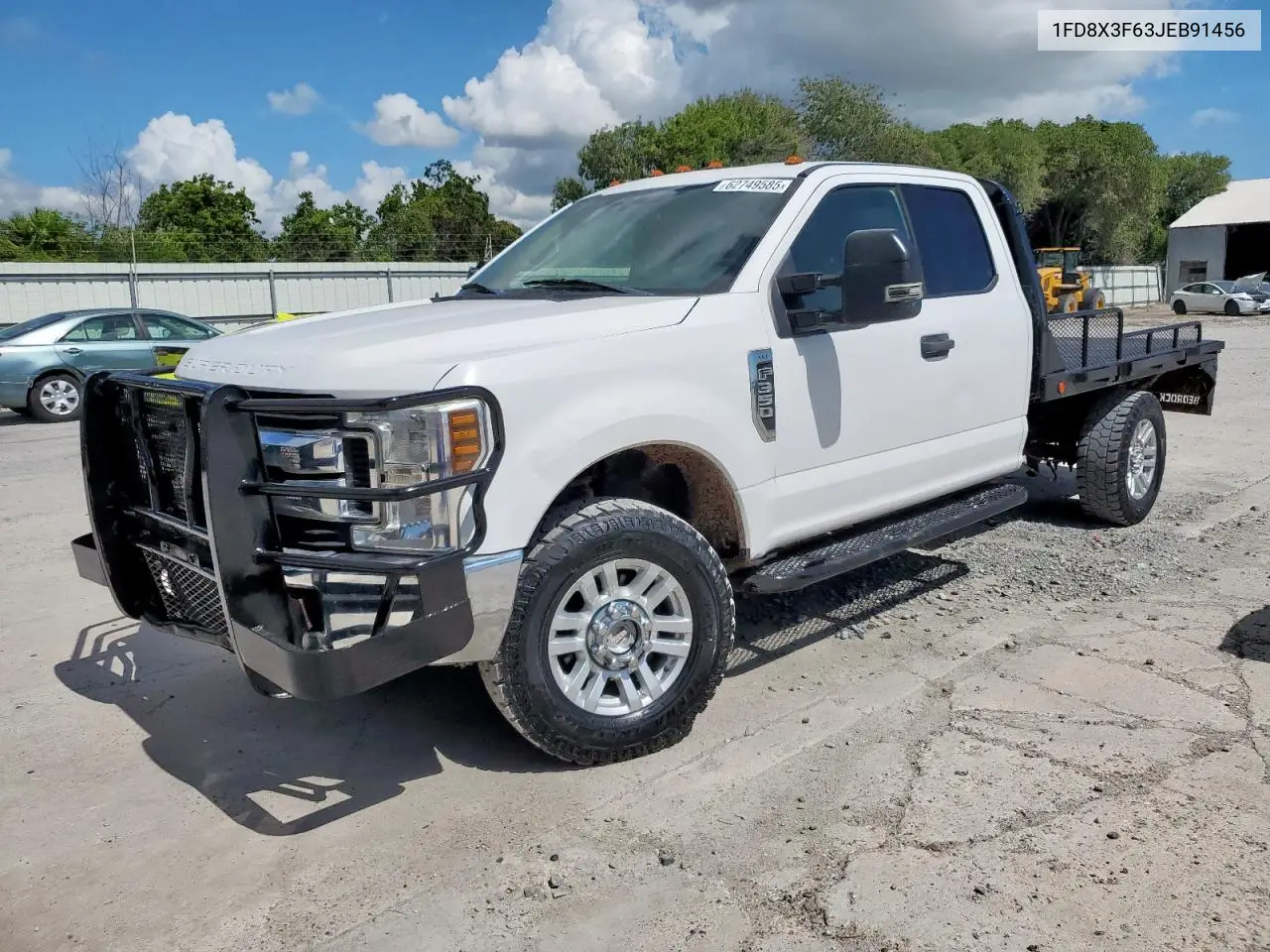 2018 Ford F350 Super Duty VIN: 1FD8X3F63JEB91456 Lot: 62749585