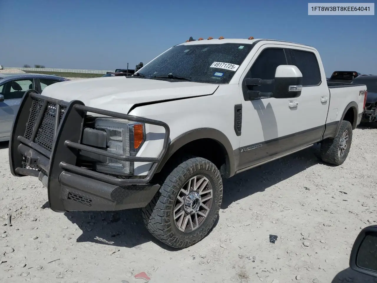 2019 Ford F350 Super Duty VIN: 1FT8W3BT8KEE64041 Lot: 49171725