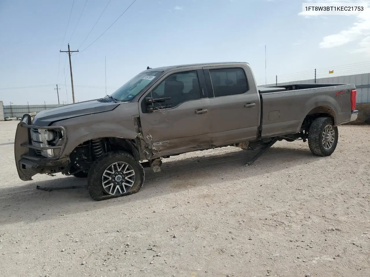 2019 Ford F350 Super Duty VIN: 1FT8W3BT1KEC21753 Lot: 51597085