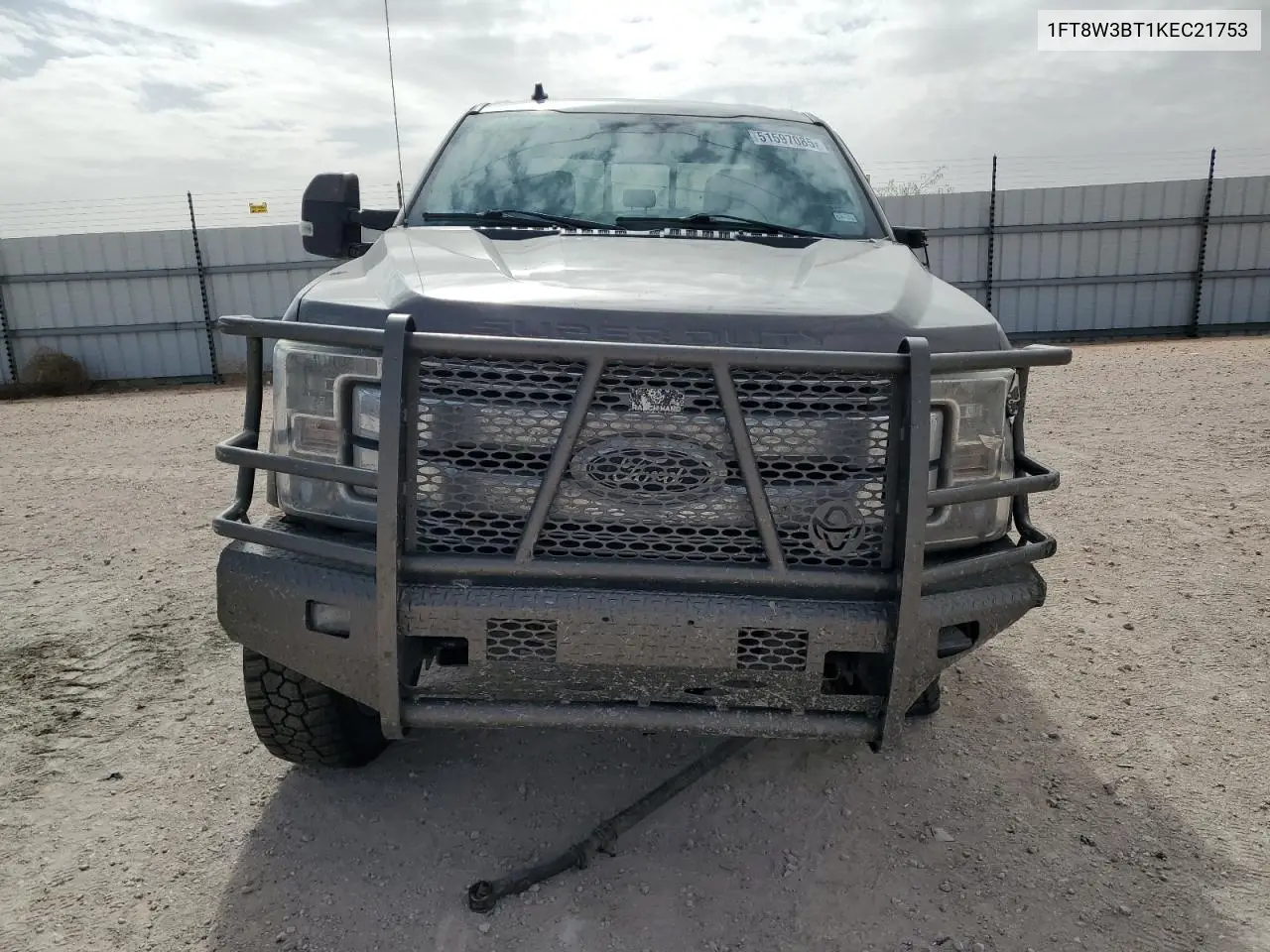 2019 Ford F350 Super Duty VIN: 1FT8W3BT1KEC21753 Lot: 51597085