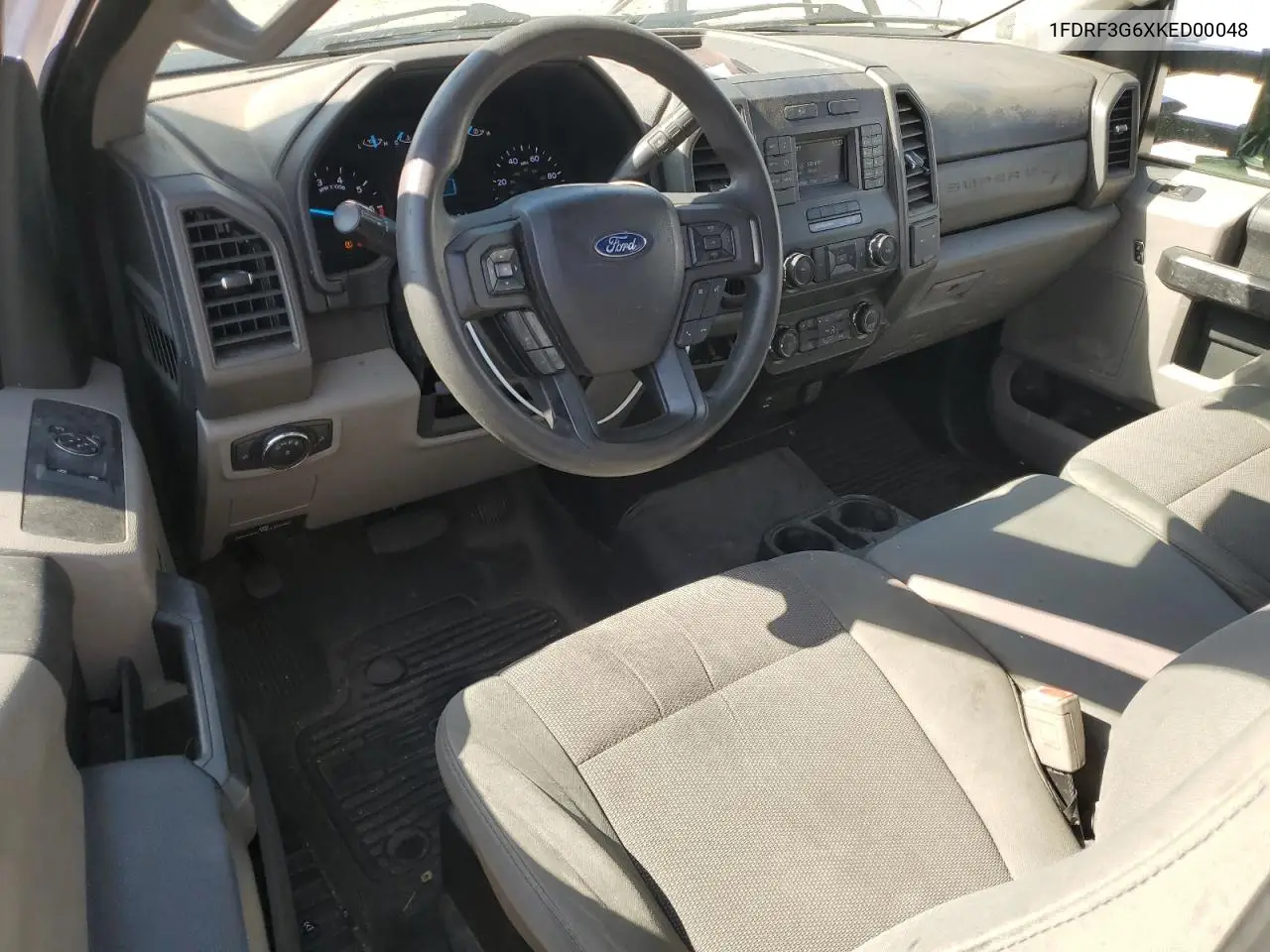 2019 Ford F350 Super Duty VIN: 1FDRF3G6XKED00048 Lot: 52503955