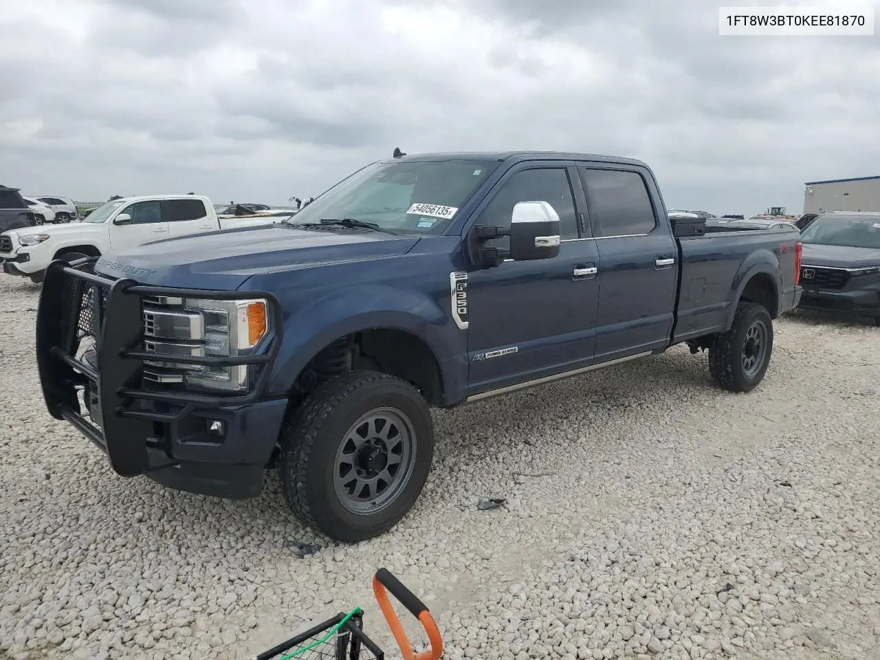 2019 Ford F350 Super Duty VIN: 1FT8W3BT0KEE81870 Lot: 54056135