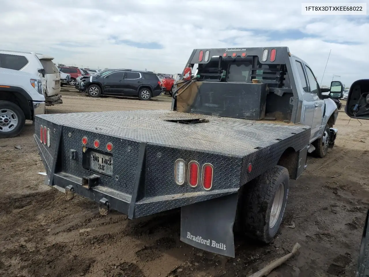 2019 Ford F350 Super Duty VIN: 1FT8X3DTXKEE68022 Lot: 56385785