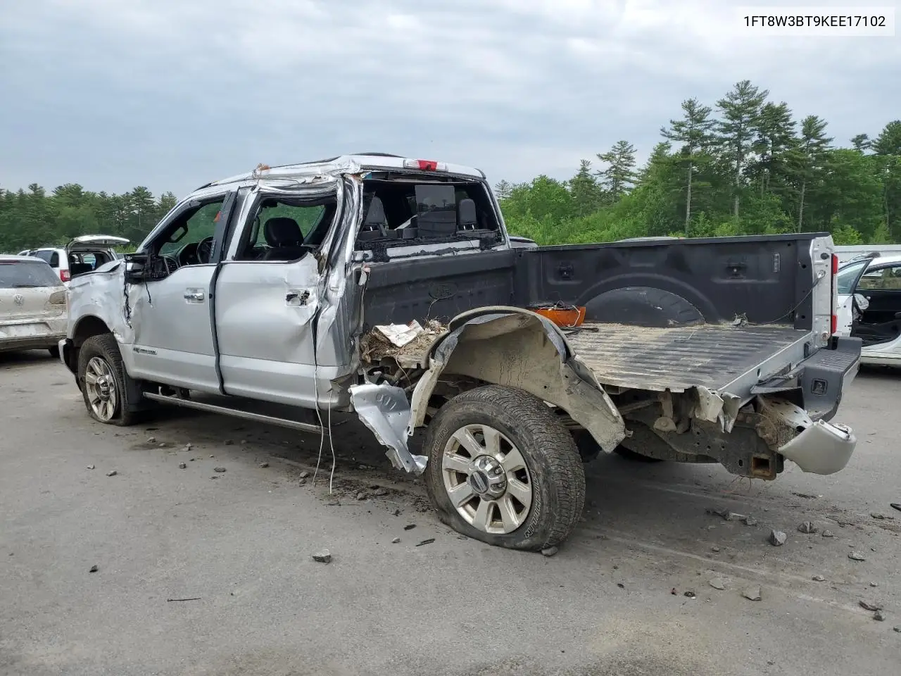 2019 Ford F350 Super Duty VIN: 1FT8W3BT9KEE17102 Lot: 59201355