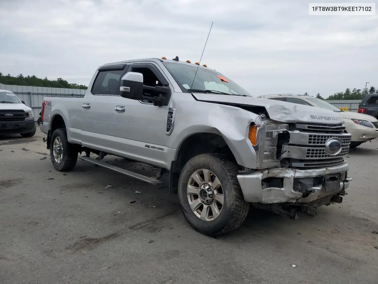2019 Ford F350 Super Duty VIN: 1FT8W3BT9KEE17102 Lot: 59201355