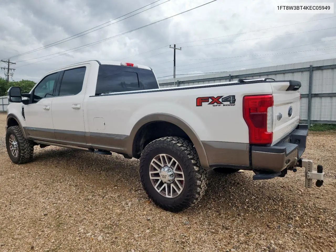 2019 Ford F350 Super Duty VIN: 1FT8W3BT4KEC05949 Lot: 61245335