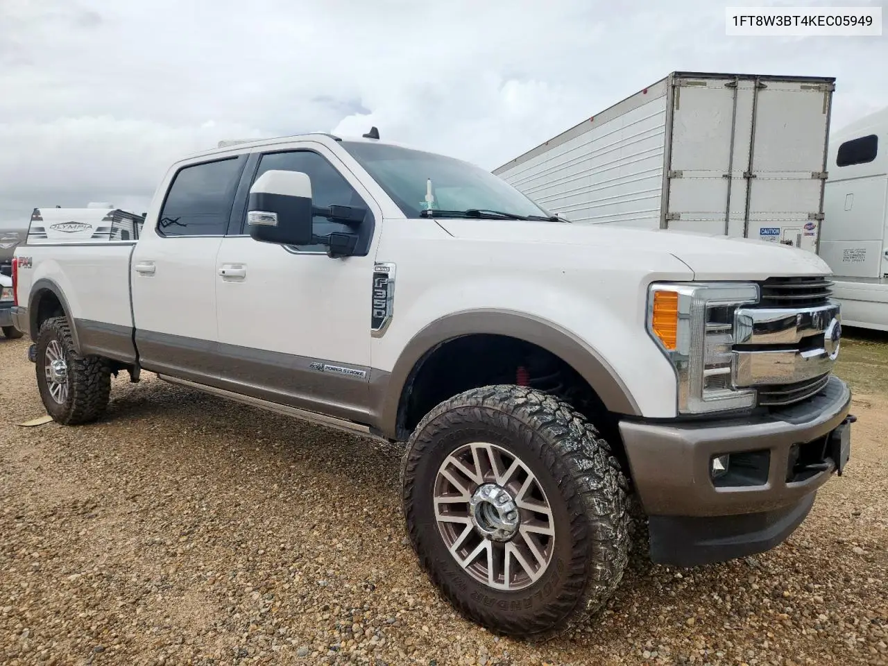 2019 Ford F350 Super Duty VIN: 1FT8W3BT4KEC05949 Lot: 61245335