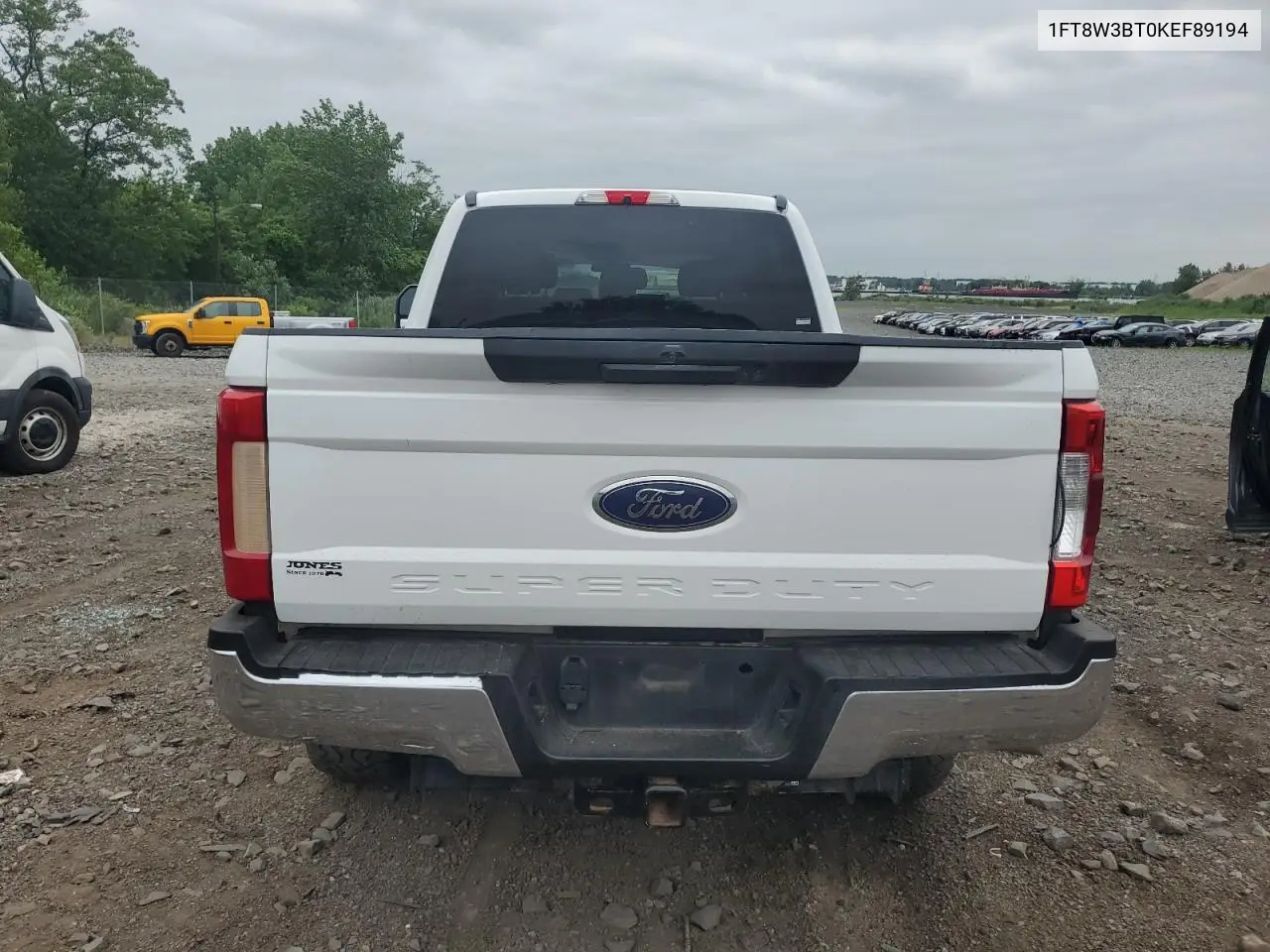 2019 Ford F350 Super Duty VIN: 1FT8W3BT0KEF89194 Lot: 62990055