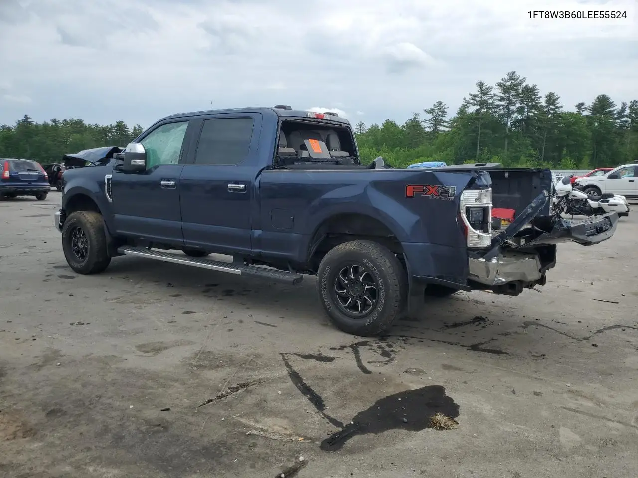 2020 Ford F350 Super Duty VIN: 1FT8W3B60LEE55524 Lot: 59194235