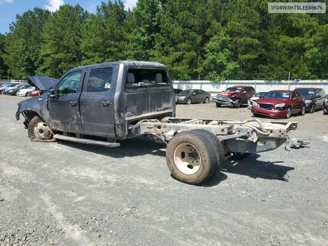 2020 Ford F350 Super Duty VIN: 1FD8W3HT0LEE88676 Lot: 61671585