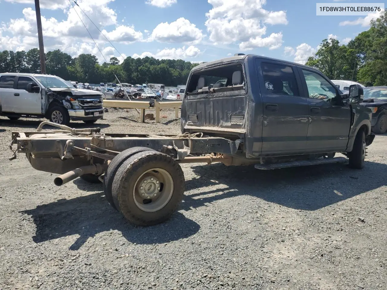 2020 Ford F350 Super Duty VIN: 1FD8W3HT0LEE88676 Lot: 61671585