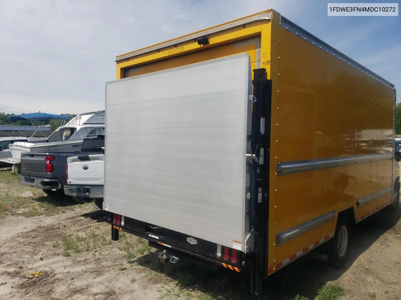 2021 Ford Econoline E350 Super Duty Cutaway Van VIN: 1FDWE3FN4MDC10272 Lot: 54802825