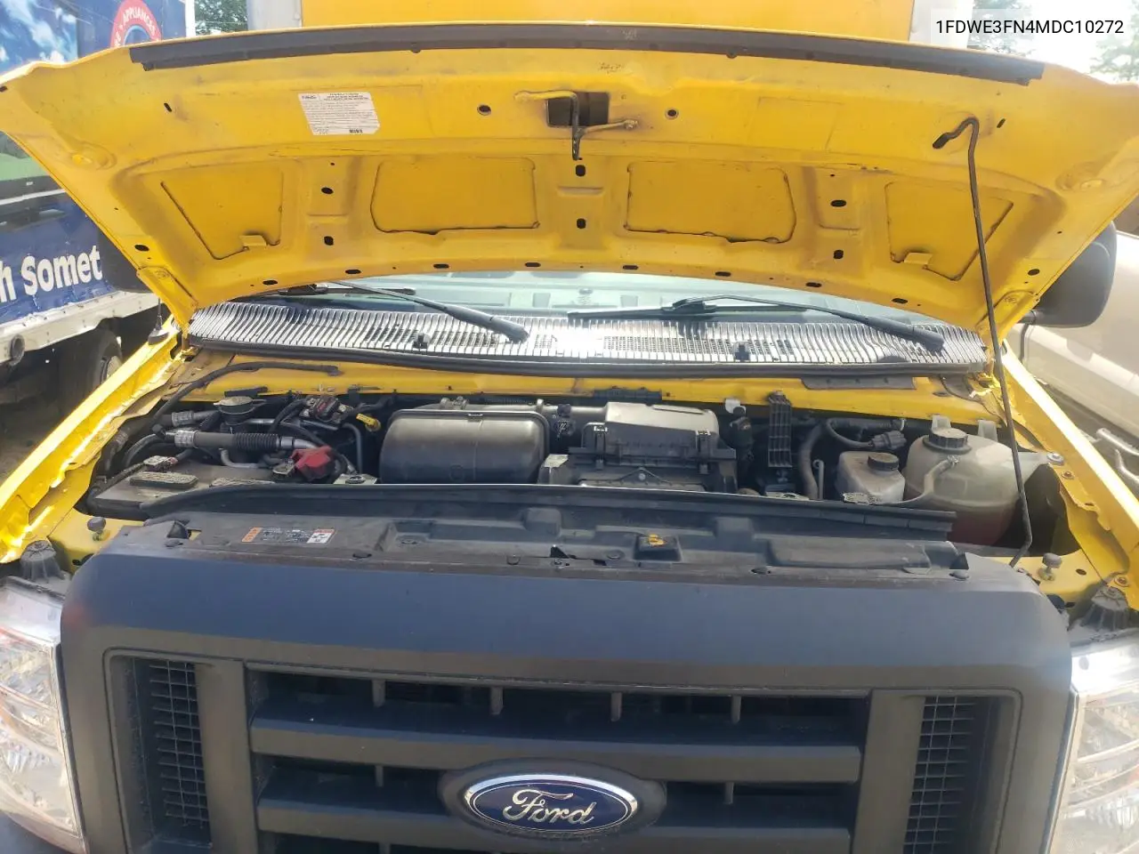2021 Ford Econoline E350 Super Duty Cutaway Van VIN: 1FDWE3FN4MDC10272 Lot: 54802825